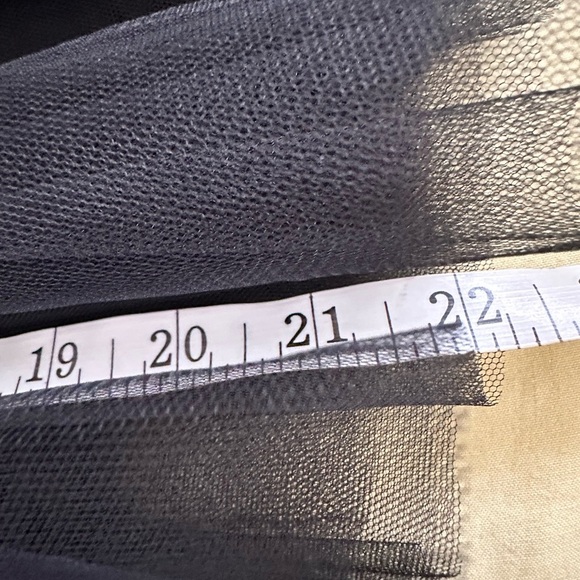 Space 46 Elegant Black Tulle Skirt 14’ - Picture 5 of 5